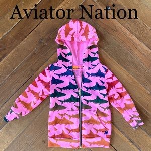 Aviator Nation kids hoodie - size 2